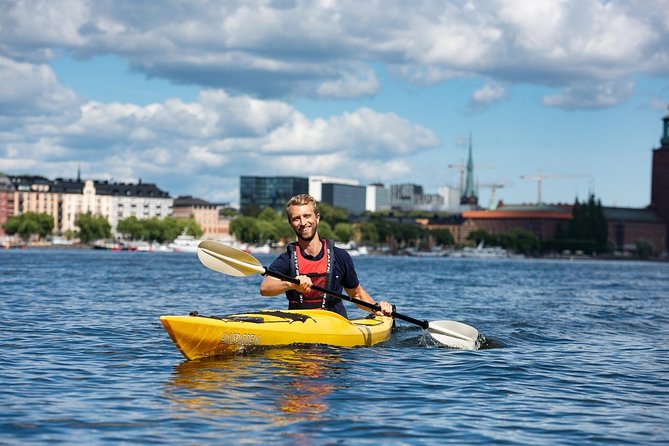 Self-Guided Kayak Adventure In Central Stockholm (Two-man kayak) - Starting at Långholmen Kajak Uthyrning