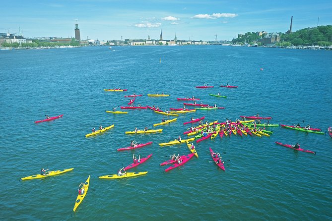 Self-Guided Kayak Adventure In Central Stockholm (Two-man kayak) - What the $32.95 price gives you