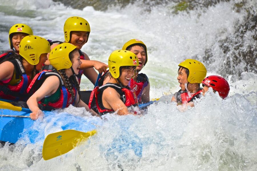 Setesdal, Evje: Family Rafting on the beautiful Otra river - Who will enjoy this most