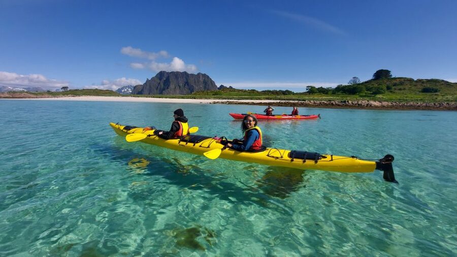 Skrova Island : 3hours Guided Kayak Tour - Key points for your Skrova paddle