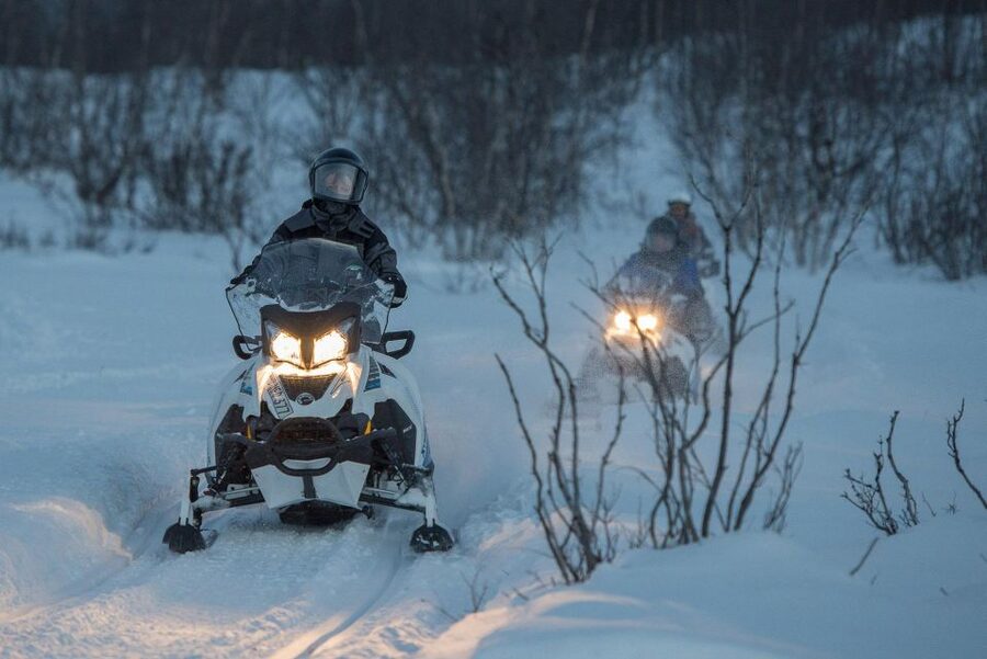 Snowmobile Adventure Abisko (Shared) - Starting at Karvens väg 18 in Abisko Östra
