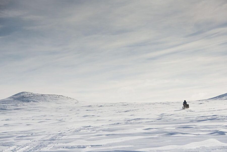 Snowmobile Adventure Abisko (Shared) - Safety briefing, clothing, and learning the machine