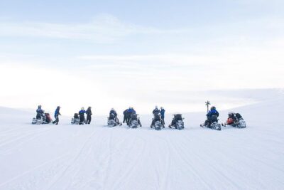 Snowmobile Adventure to 3-Country Border