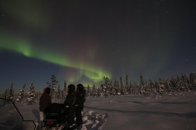 Snowmobile Aurora Expedition with dinner - What can go wrong in the cold