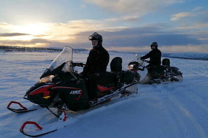 Snowmobile safari in the mountain plateau of Finnmarksvidda - What the $301.25 price gives you