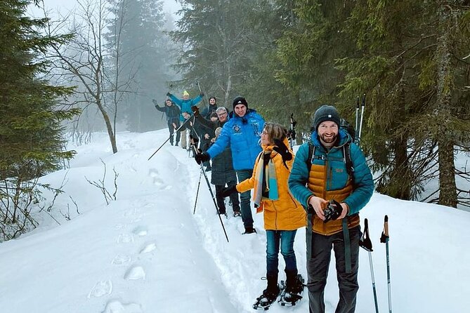 Snowshoe Tour in Winter Wonderland - Oslo - From Backstube to the Frognerseteren Train