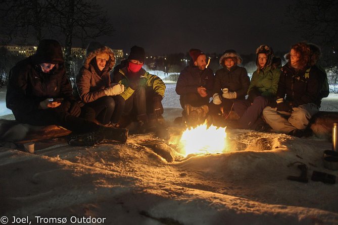 Snowshoe trip with a campfire in Tromso - What the $134.60 price covers