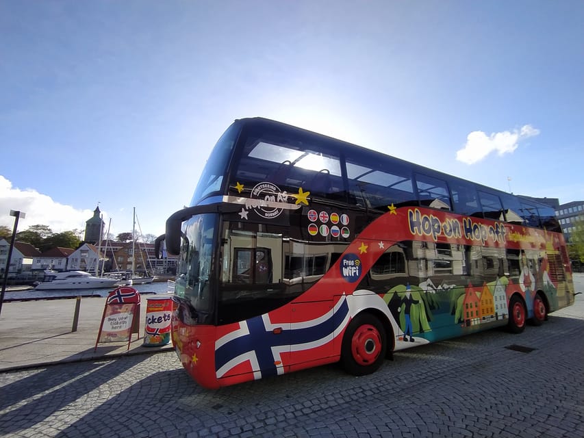 Stavanger: 24-Hour Hop-On Hop-Off Bus Pass - What the bus route shows you