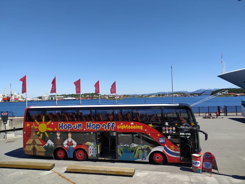 Stavanger: 24-Hour Hop-On Hop-Off Bus Pass - Strandkaien, Gamle Stavanger, and the cruise terminal