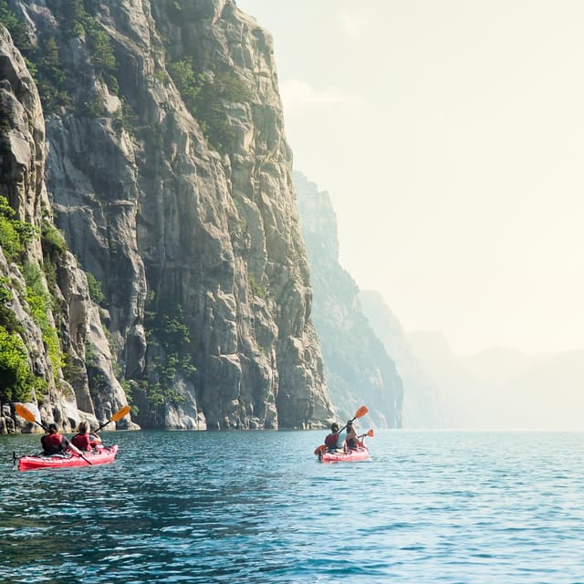 Stavanger: Lysefjord Kayak Safari (Waterfalls & Pulpit Rock) - Who should book this Lysefjord kayak safari