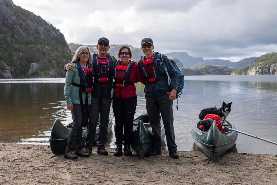 Stavanger: Preikestolen Hidden Trail Hike + Canoe + Lunch - Guides, group size, and the human side