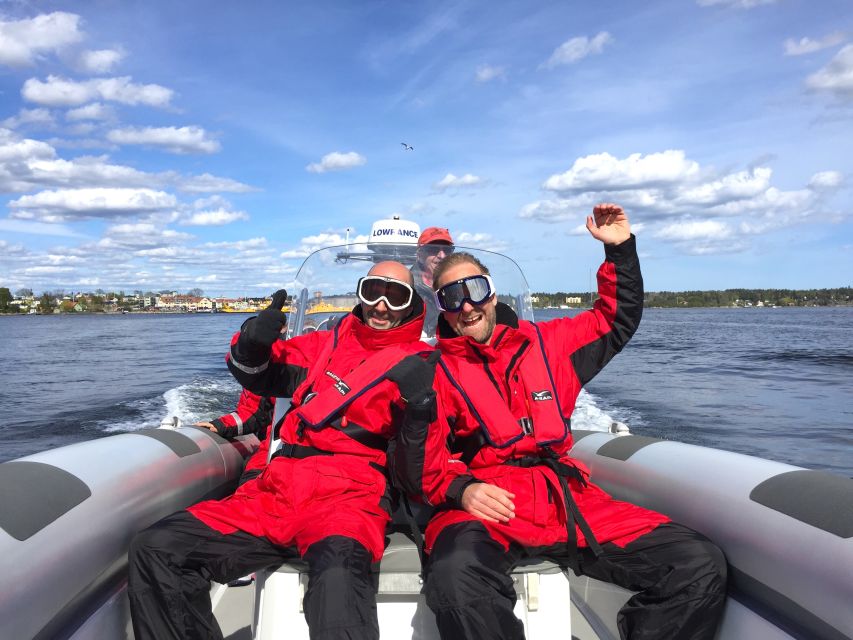 Stockholm Archipelago RIB Speed Boat Tour with Swedish Fika - Vaxholm Fortress and the islands around it