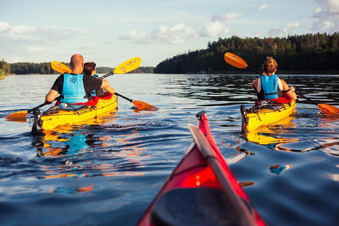 Stockholm Archipelago Sunset Kayaking and Fika tour - Norrhamnen’s fishing cottages and homemade fika