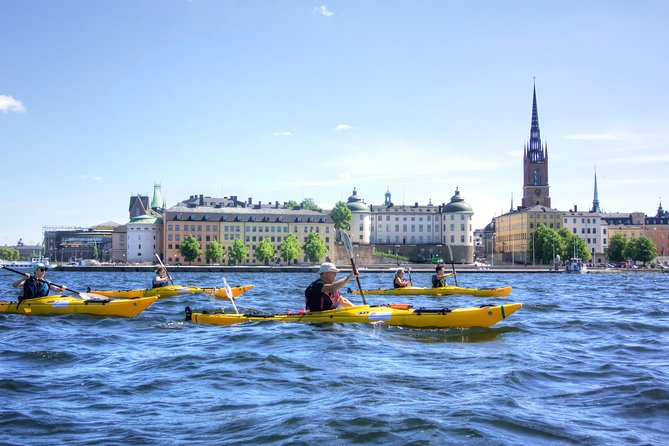 Stockholm City Evening Kayak Tour - The Swedish Midsummer meal on the shore