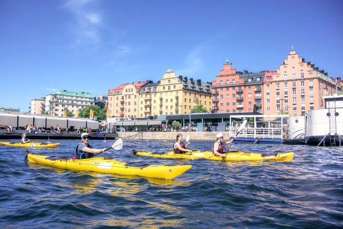 Stockholm City Kayak Tour - What the physical effort feels like