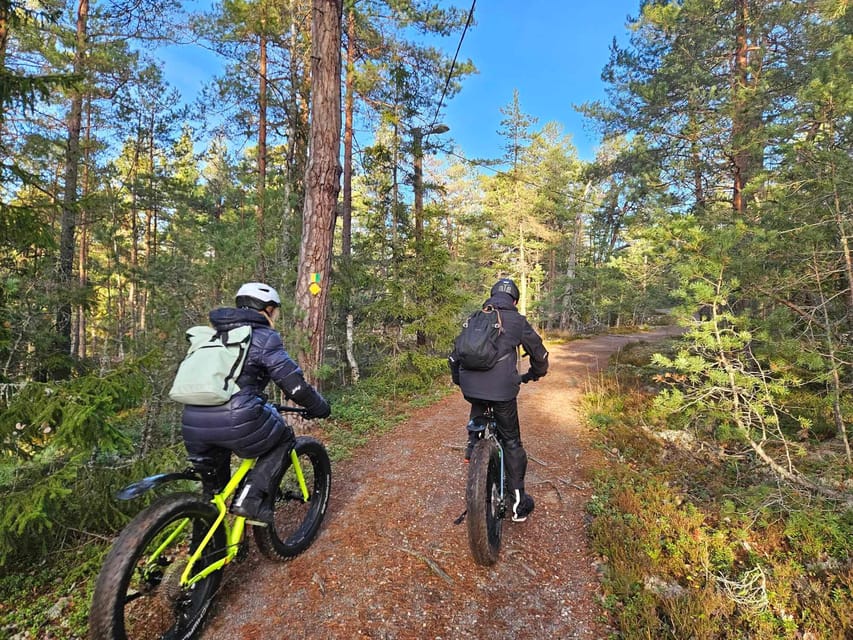 Stockholm: Fat Bike Forest Adventure with Lunch and Sauna - How the timing fits into your day