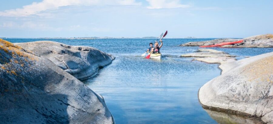Stockholm: Full-Day Archipelago Kayaking Adventure - Island viewpoints, swimming, and the brave option