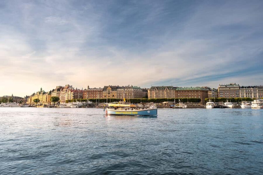 Stockholm: Guided City Sightseeing Open Electric Boat Tour - Why this short Stockholm cruise works so well