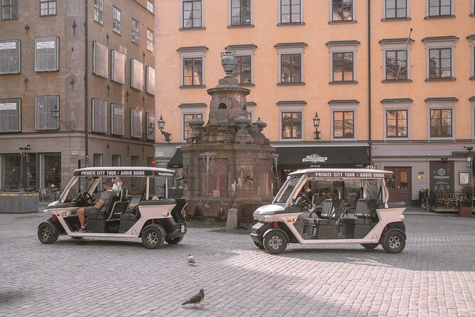 Stockholm Highlights: Private Golf Cart Tour - Strandvägen, Djurgården, and a glimpse of Stockholm’s darker stories