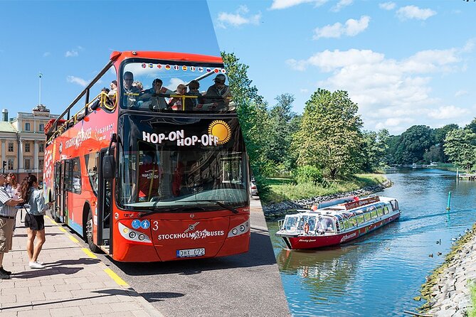 Stockholm Hop-On Hop-Off Bus & Boat Options - The central bus loop, from Gustav Adolfs torg to City Hall