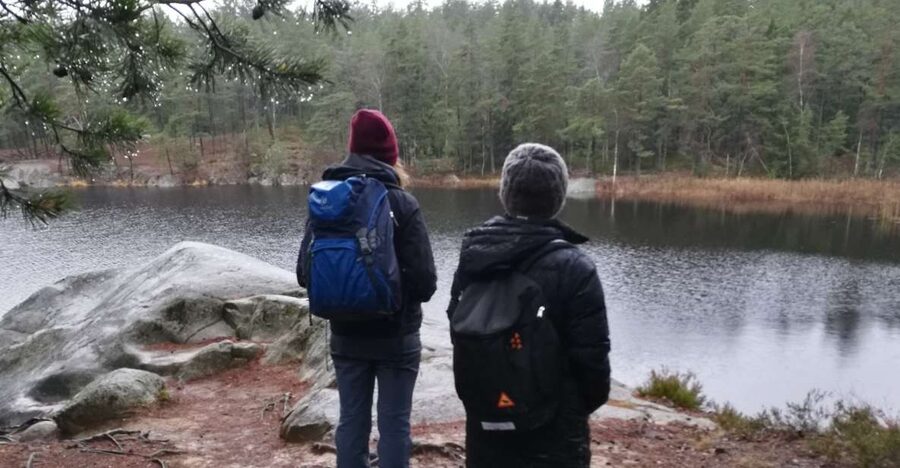 Stockholm: Nature Hike with Campfire Lunch - Winter daylight and the final walk