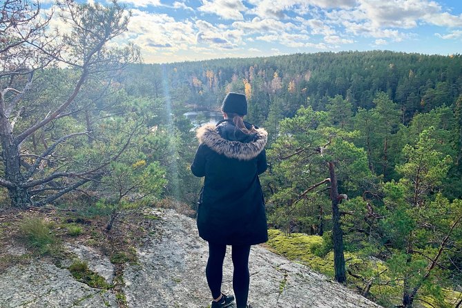 Stockholm: Nature Reserve Hiking Tour with Campfire Lunch - The first two hours: forest paths, lakes, and granite