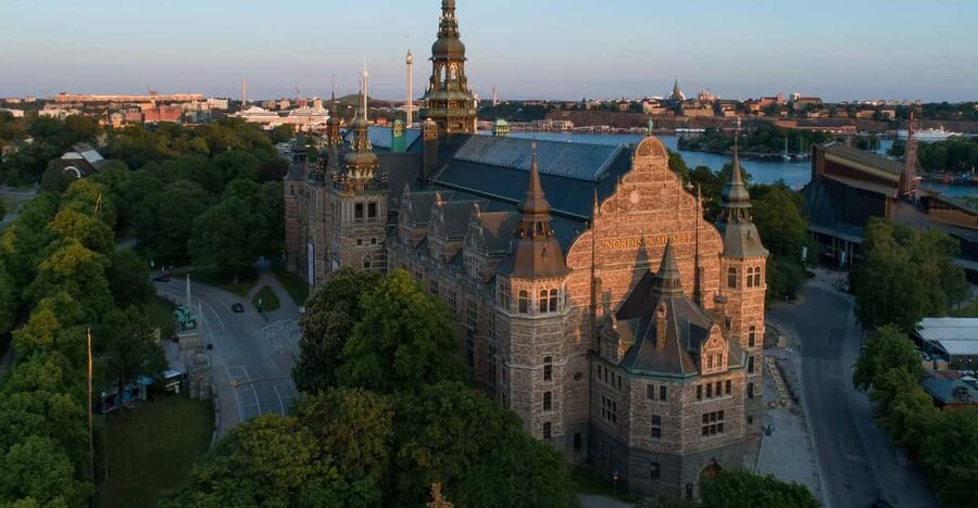Stockholm: Nordiska Museet Entry Ticket - The grand building and the first step inside