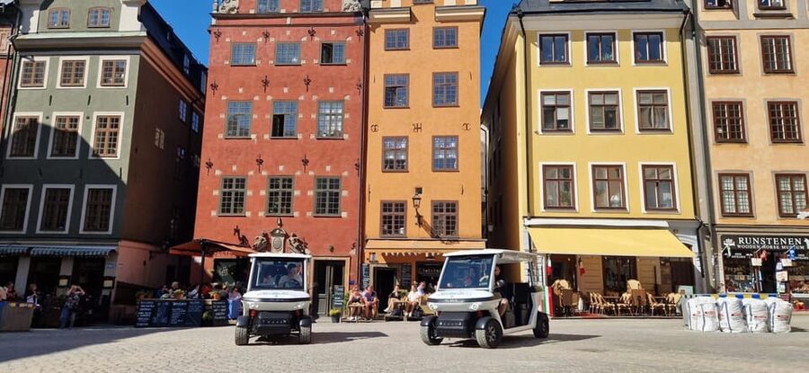 Stockholm Private Golf Cart Tours - Why a golf cart works so well in Stockholm