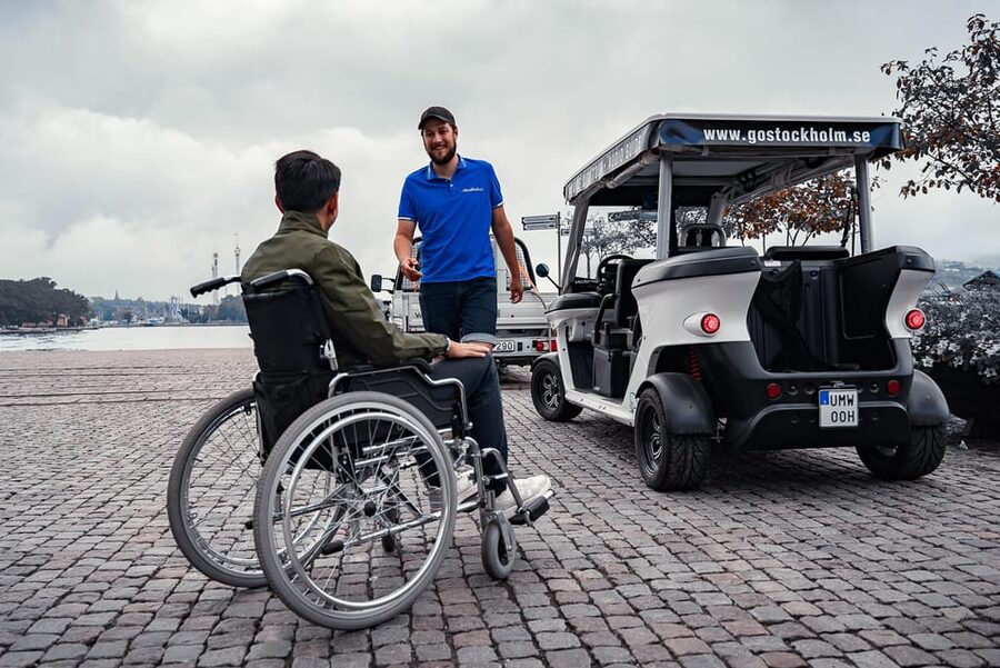 Stockholm Private Golf Cart Tours - Monteliusvägen is the photo stop to watch for