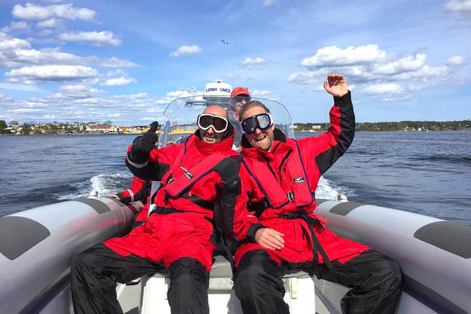 Stockholm RIB Speed Boat Tour - Vaxholm Fortress and the archipelago view