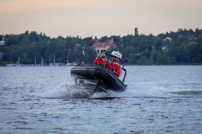Stockholm: RIB Speed boat tour incl. island visit - Key points before you book