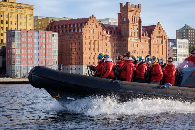 Stockholm: RIB Speed boat tour incl. island visit - What the RIB ride is really like