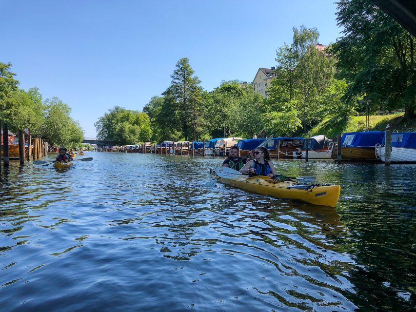 Stockholm: Self Guided Kayak Adventure - Starting at the Klara sjö dock