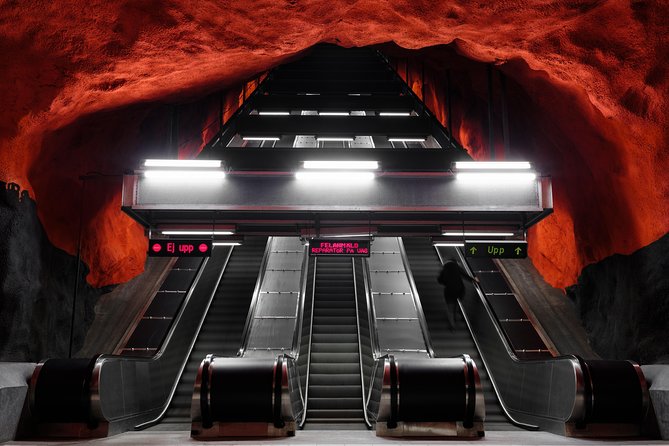Stockholm: Underground Metro Art Ride with a Local - Walking, stairs, and practical comfort