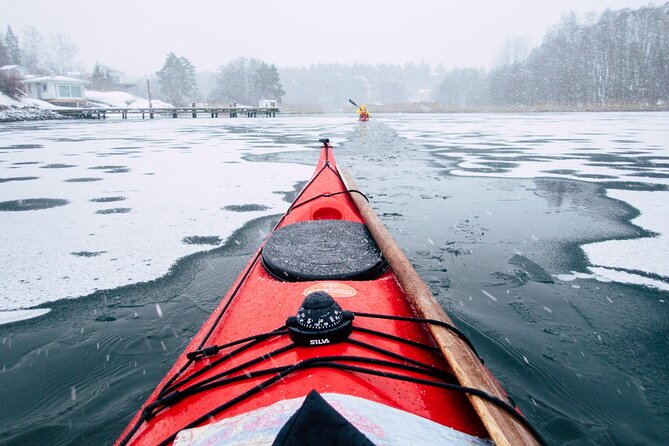 Stockholm: Winter Kayaking, Swedish Fika and hot Sauna Experience - Fika, sauna, and the Baltic plunge