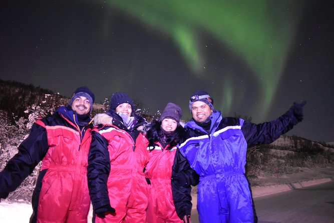The Aurora Tour - small group, northern lights - Chasing the aurora from Tromsø after dark