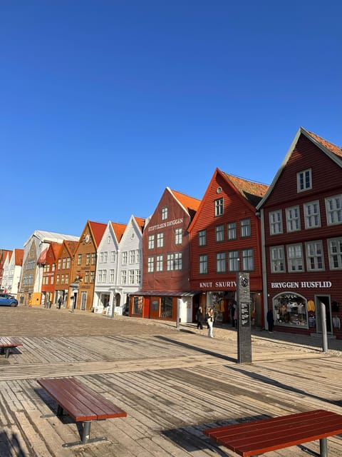 The influence of Bergen in Norways development, city tour - Bryggen, the heart of the walk