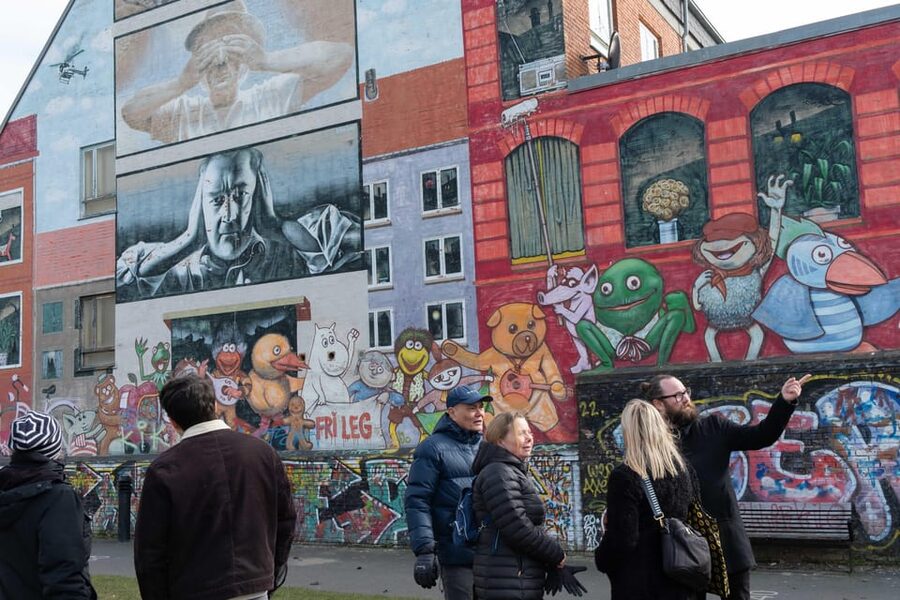 The Nørrebro Street Art & Food Tour - Superkilen, BIG’s highly designed park