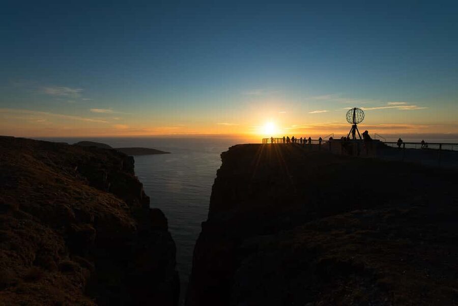The North Cape Midnight Tour - A possible Sami and reindeer encounter