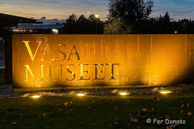 The Vasa Museum: From Depth to Royal Glory -Private Tour - The itinerary begins and ends at the museum