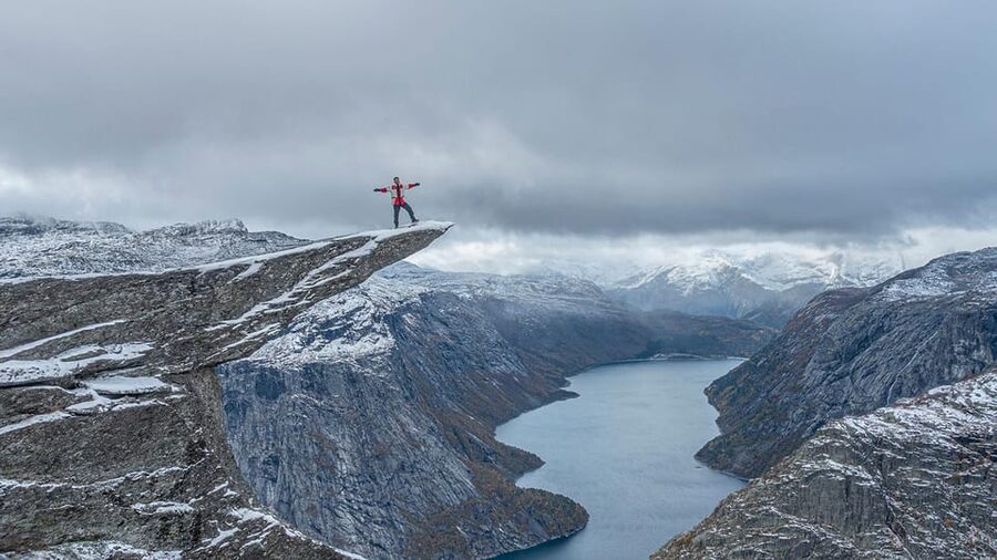 Trolltunga Autumn Hike Go Viking - Why late autumn changes Trolltunga