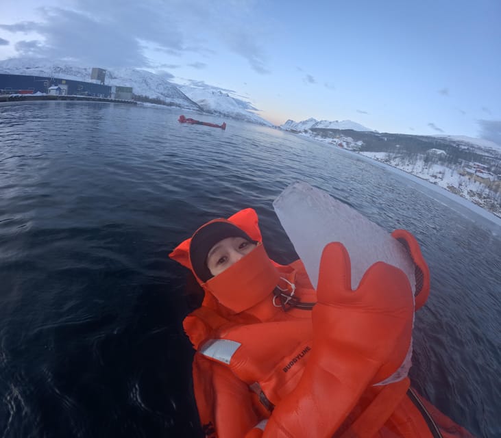 Tromsø: Arctic Fjord Floating in Survival Suit - Why floating in Arctic water feels so different