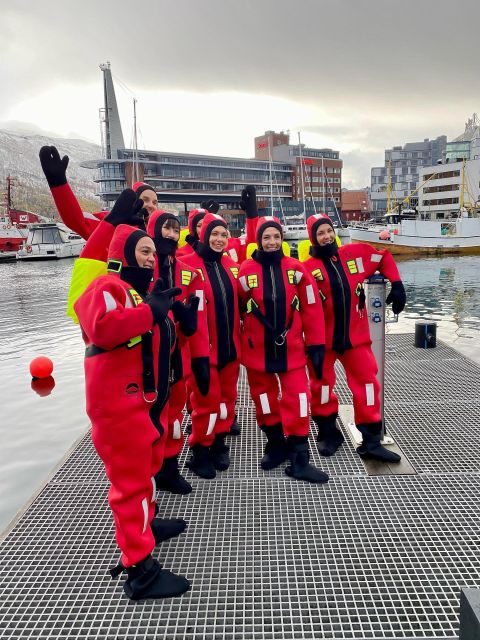 Tromsø: Arctic Floating with Snacks and Drinks - The Campfire Is More Than a Warm-Up