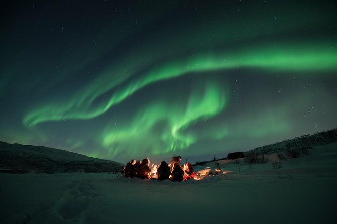 Tromso Aurora Hunt with Bonfire, Soup, Winter Gear & Transfers - Why this Tromsø aurora tour feels different