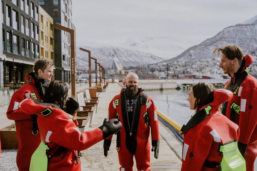 Tromsø city center Urban Floating experience - Should You Book Arctic Floating in Tromsø?