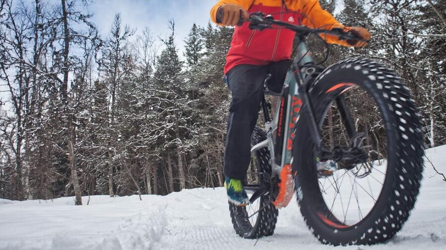 Tromsø: Electric fatbike trip on winter paths - Getting comfortable on snowy paths