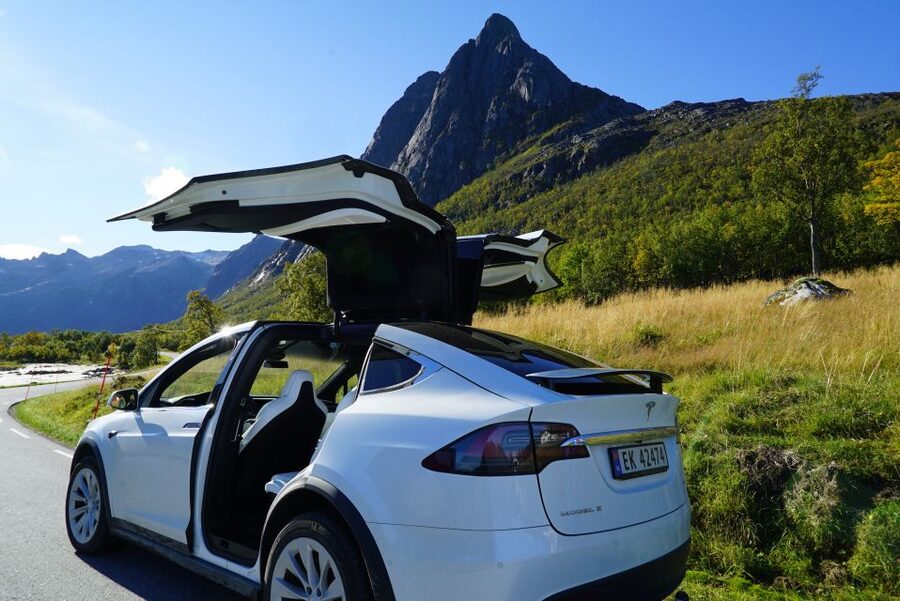 Tromsø: Fjord Sightseeing in a Tesla X Luxury Electric Car - Leaving Tromsø for Kvaløya’s coastal roads
