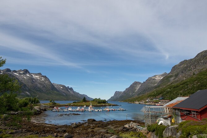 Tromso fjords road trip with fire in grill cabin by the beach. - Kvaløya, Håkøya, and the Tirpitz story
