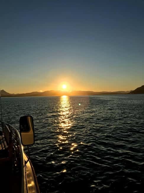 Tromsø: Midnight Sightseeing Cruise All-inclusive - Sandvika and Tønsvik: More Views, Less Time
