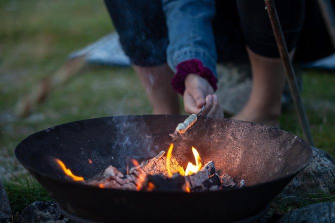 Tromsø: Midnight Sun with Campfire with Wandering Owl - Ersfjordbotn: a short fjord photo stop